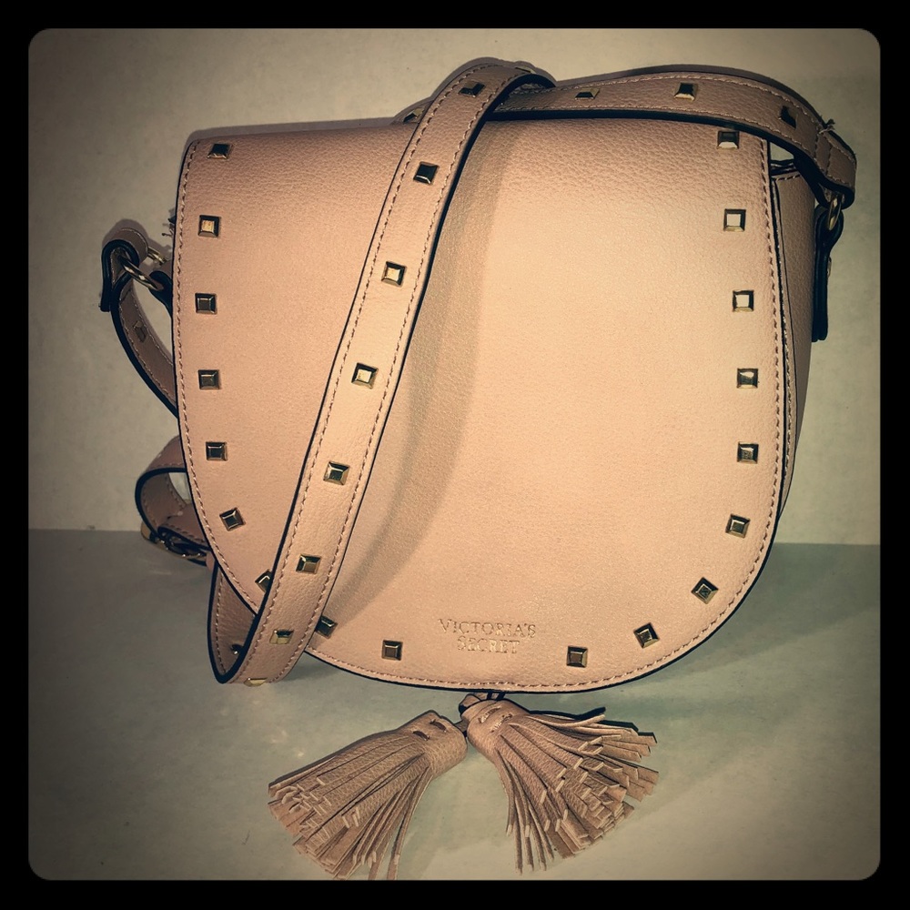 Victoria's secret salmon pink tote small